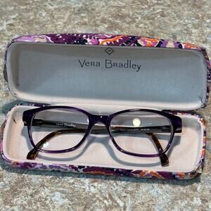 Vera Bradley Fawn Girls Youth Dream Tapestry Prescription Eyeglasses Frames Case